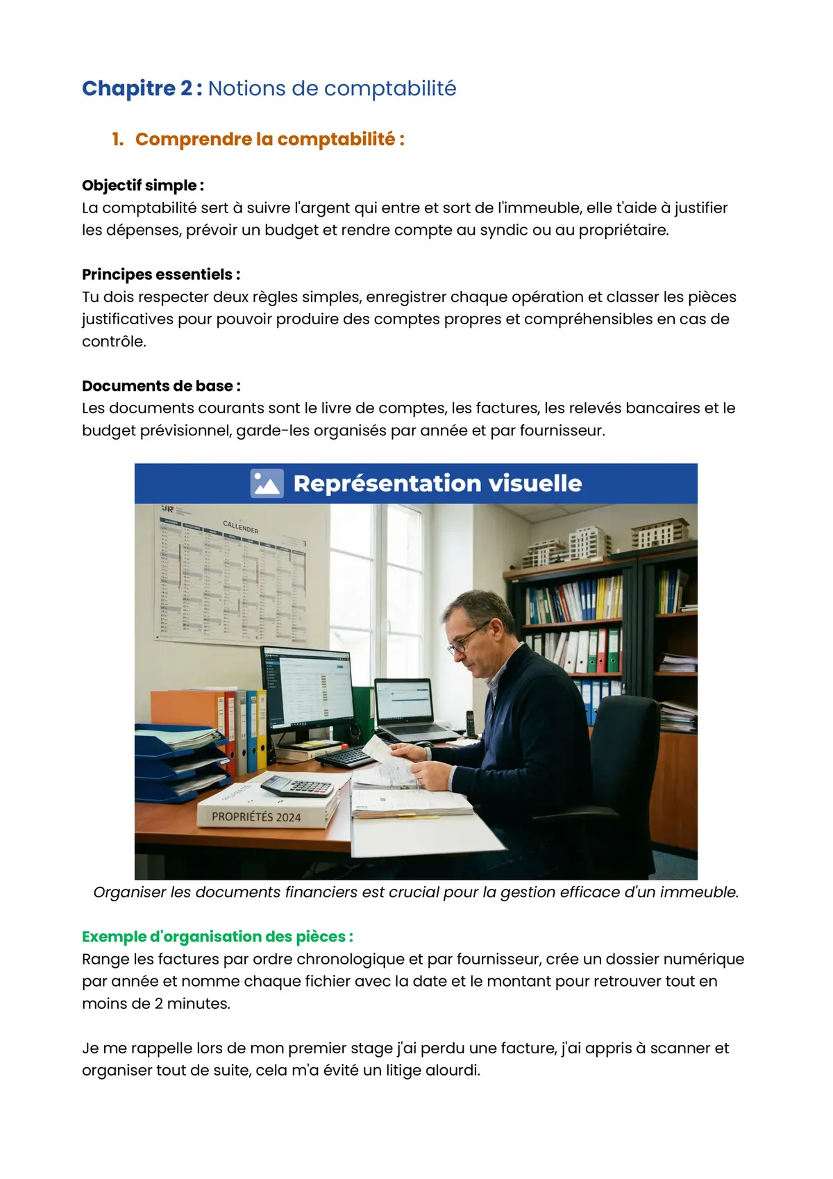 Example Fiche de Révision CAP GI