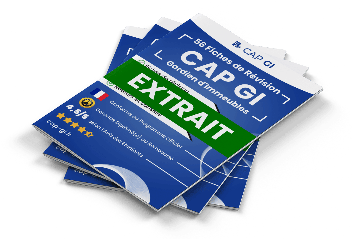 Extrait Fiches Révision gratuites CAP GI